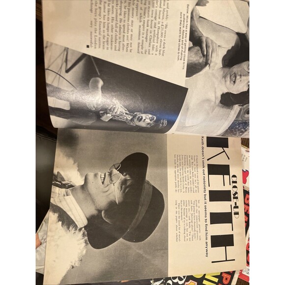 Super Stars Magazine 1970 Rock & Roll Music Magazine, Mick Jagger Cover - Picture 7 of 7